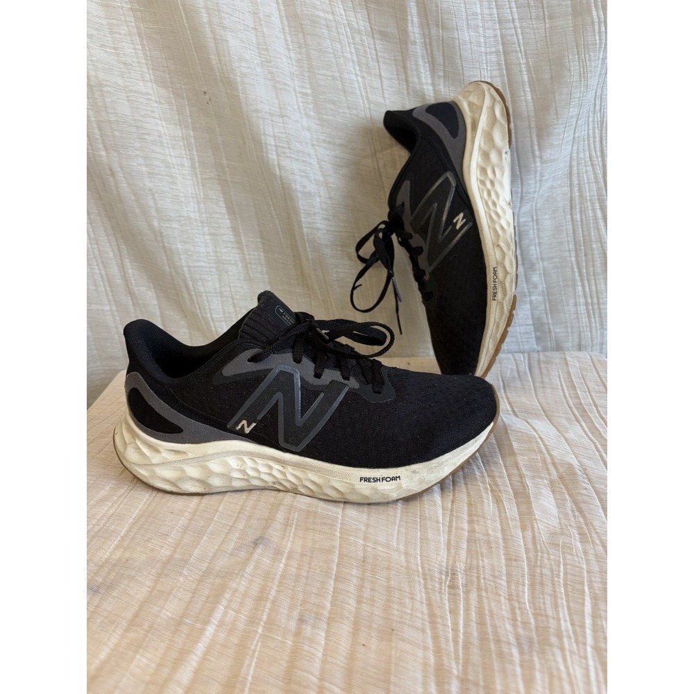 New Balance FreshFoam Arishi v4 Women's 7.5 Black GoldGum Running Shoes WARISEK4